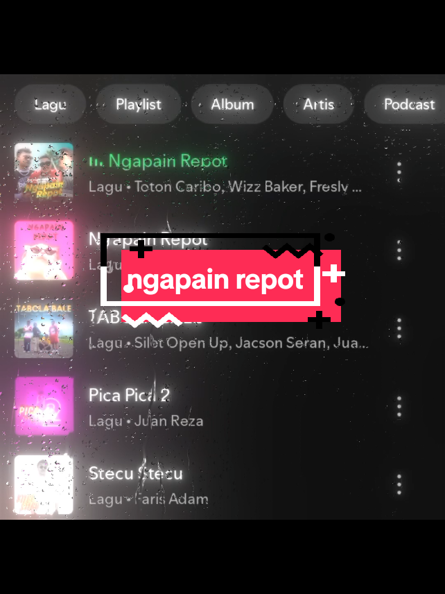 ngapain repot>>> #liriklagu #spotify #song #viral #fyp 