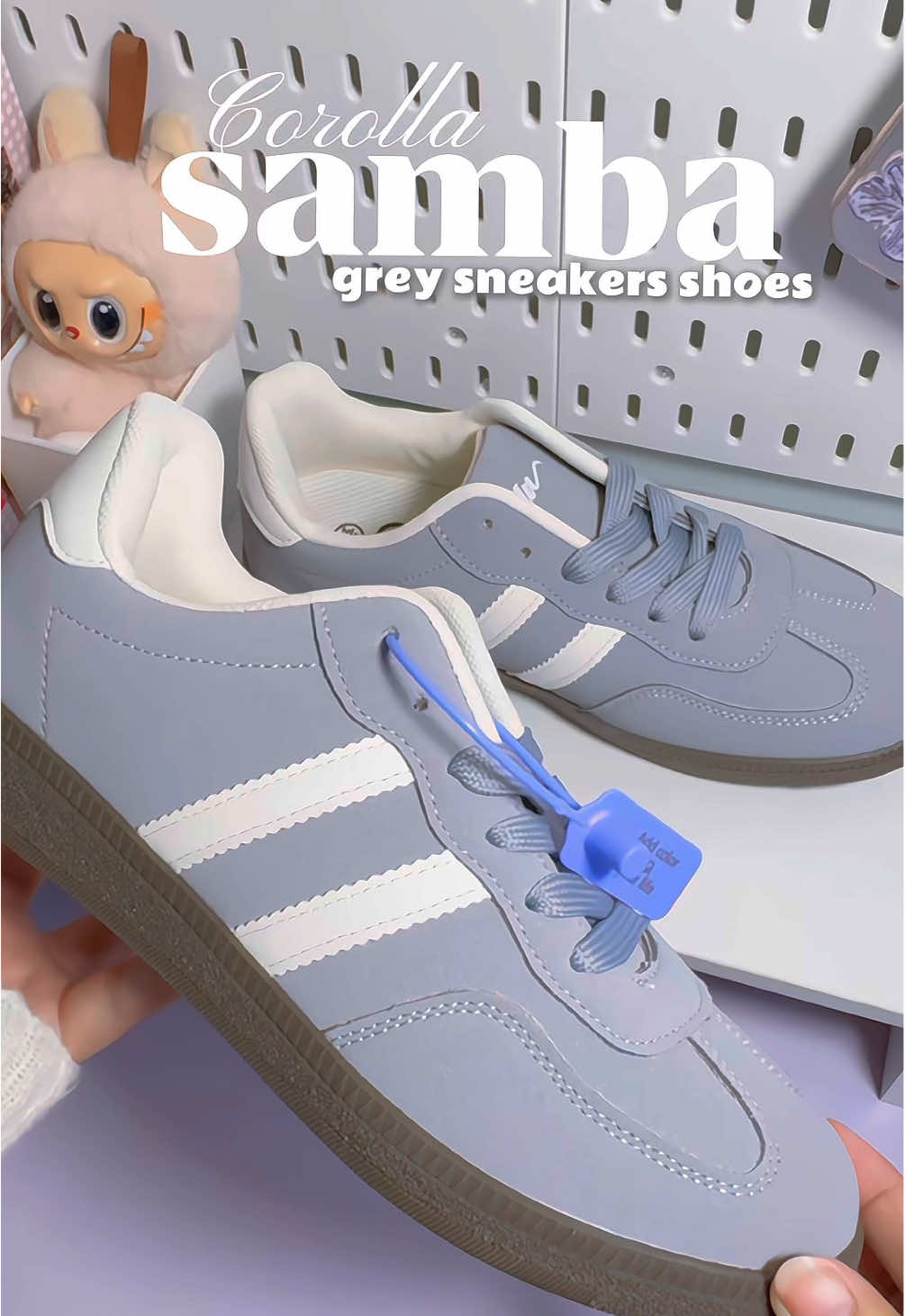 another kicks I'd be obsessed with 😫🩶 — @Corolla shoes ✨ #grayshoes #samba #corolla #corollashoes #shoes 