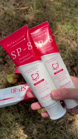 I finally found this, sp-8 probiotic toothpaste has the maximum whitening effect without damaging tooth enamel, making your smile whiter! #toothpaste #teeth #teethwhitening #paste #badbreath   
