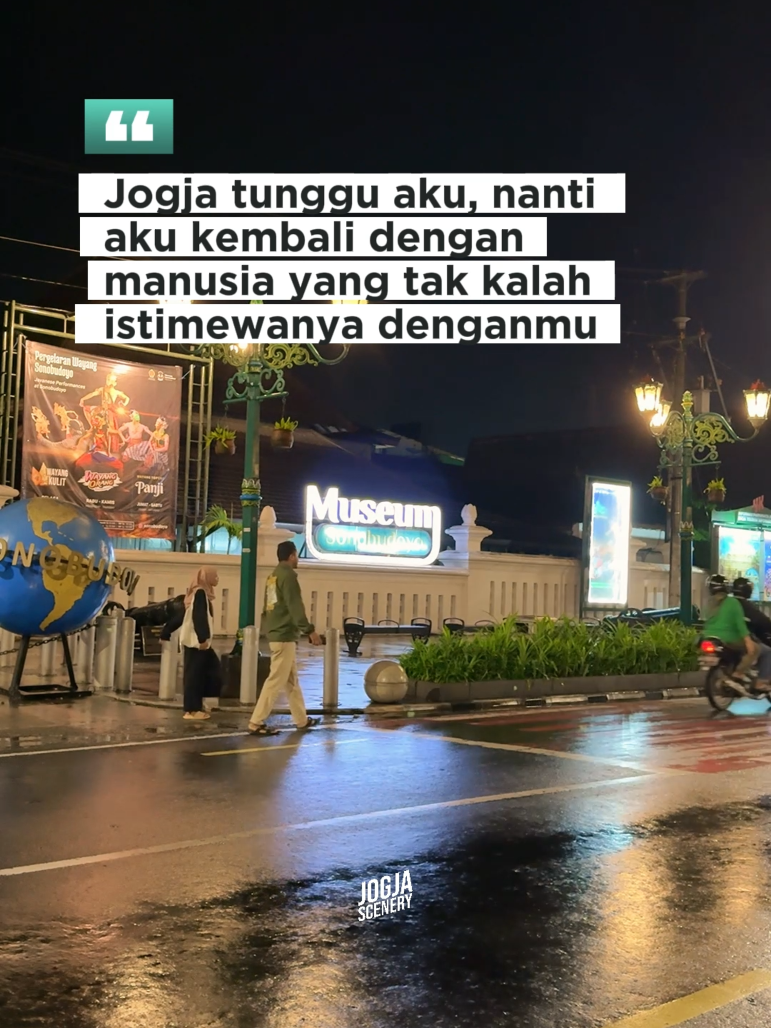 Jogja tunggu aku, nanti aku kembali dengan manusia yang tak kalah istimewanya denganmu #jogjascenery #jogja #jogja24jam #jogjaistimewa #infojogja