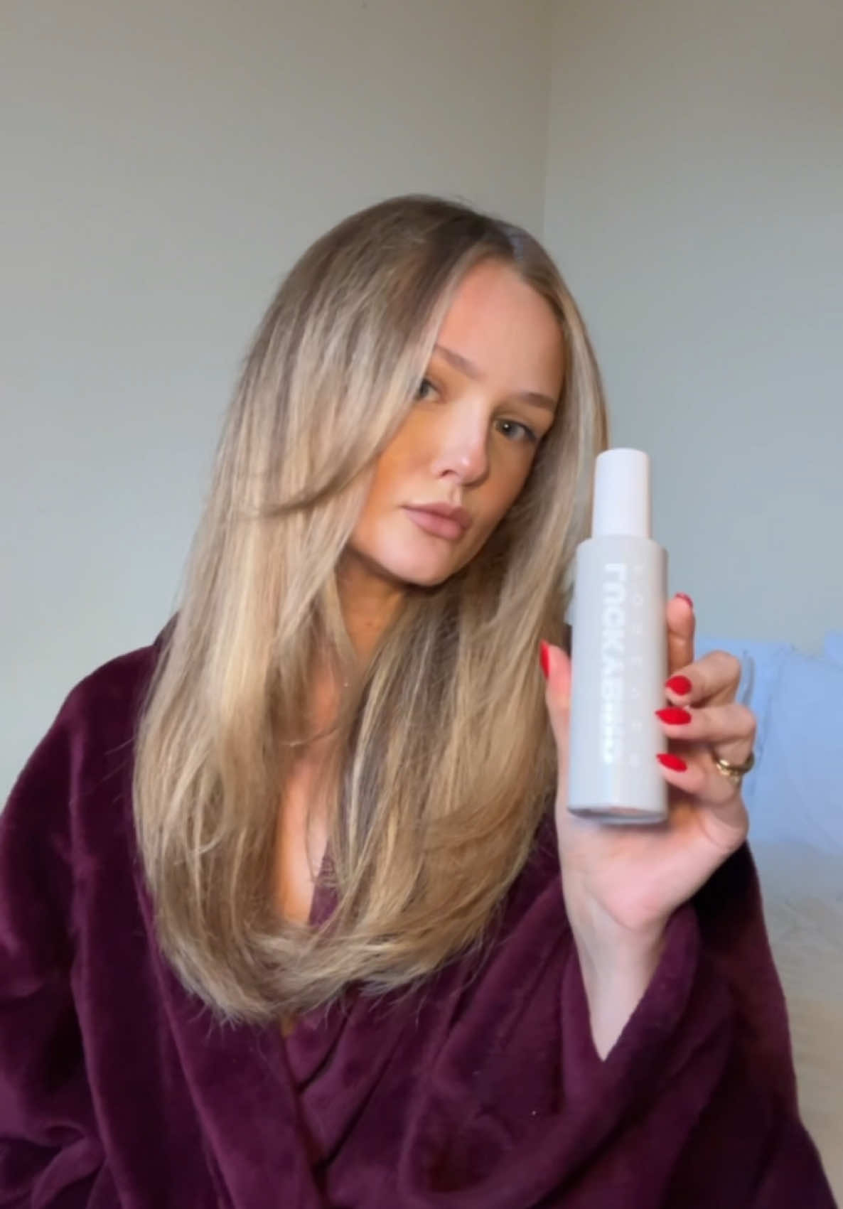Bouncy blow dry starring our lightweight oil 💍🧴 #bouncyblowdry #hairroutine #hairwashday #hairoil 