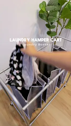 No hassle na sa pag separate ng mga labahin #laudrybasket #laundryorganizer #laundry 