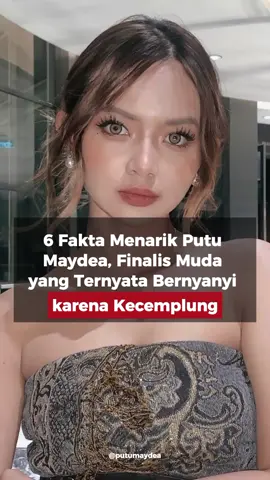 Putu Maydea Kusuma Gandawati, atau yang lebih dikenal dengan nama Putu Maydea, merupakan penyanyi muda berbakat yang kini semakin dikenal publik. Ia lahir di Surabaya dan memiliki darah Bali. Namanya mulai diperhitungkan setelah tampil menunjukkan suara khasnya yang kuat dan penuh karakter. Sosok Maydea dikenal sederhana namun punya semangat besar untuk meniti karier. Dari luar mungkin ia tampak seperti gadis biasa, tapi di balik itu ia menyimpan banyak cerita menarik tentang perjalanan hidup dan perjalanannya menuju dunia hiburan. Kisahnya kerap menjadi inspirasi karena menunjukkan bahwa kesempatan bisa datang kapan saja, bahkan tanpa direncanakan. Di balik suara merdunya, ada banyak hal unik dari Maydea yang jarang diketahui publik. Mulai dari fisiknya yang mungil, genre musik yang ia pilih, hingga perjalanan pribadinya yang penuh kejutan. Fakta-fakta berikut menggambarkan sisi lain dari penyanyi muda ini yang membuatnya semakin menarik untuk disimak. #putumaydea #faktamenarik #beritaartis #penyanyi #trending #fyp