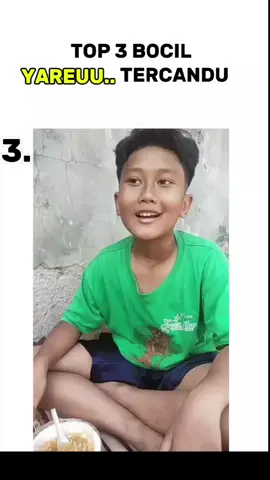 TOP 3 BOCIL YAREUU TERCANDU kalian pilih yang mana nih😋#trend #yareuu #bocil #fyp #CapCut 