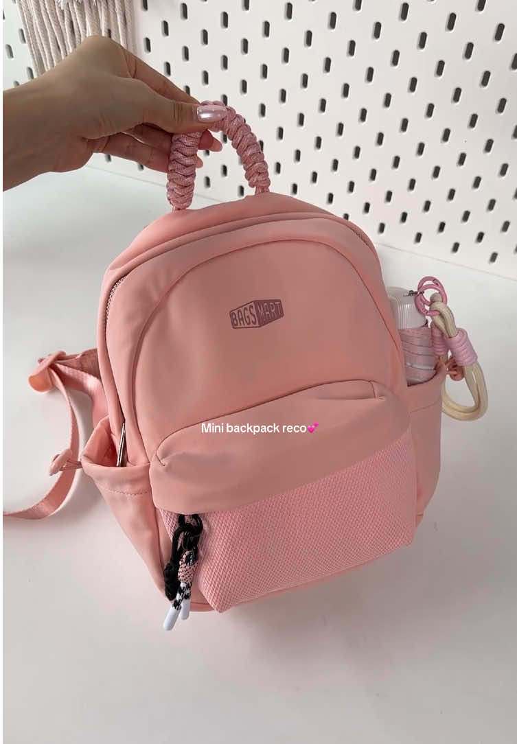 Unboxing my new BAGSMART REIKI mini backpack 💕#bagsmart #bagsmartnewin #backpack #everydayessentials 