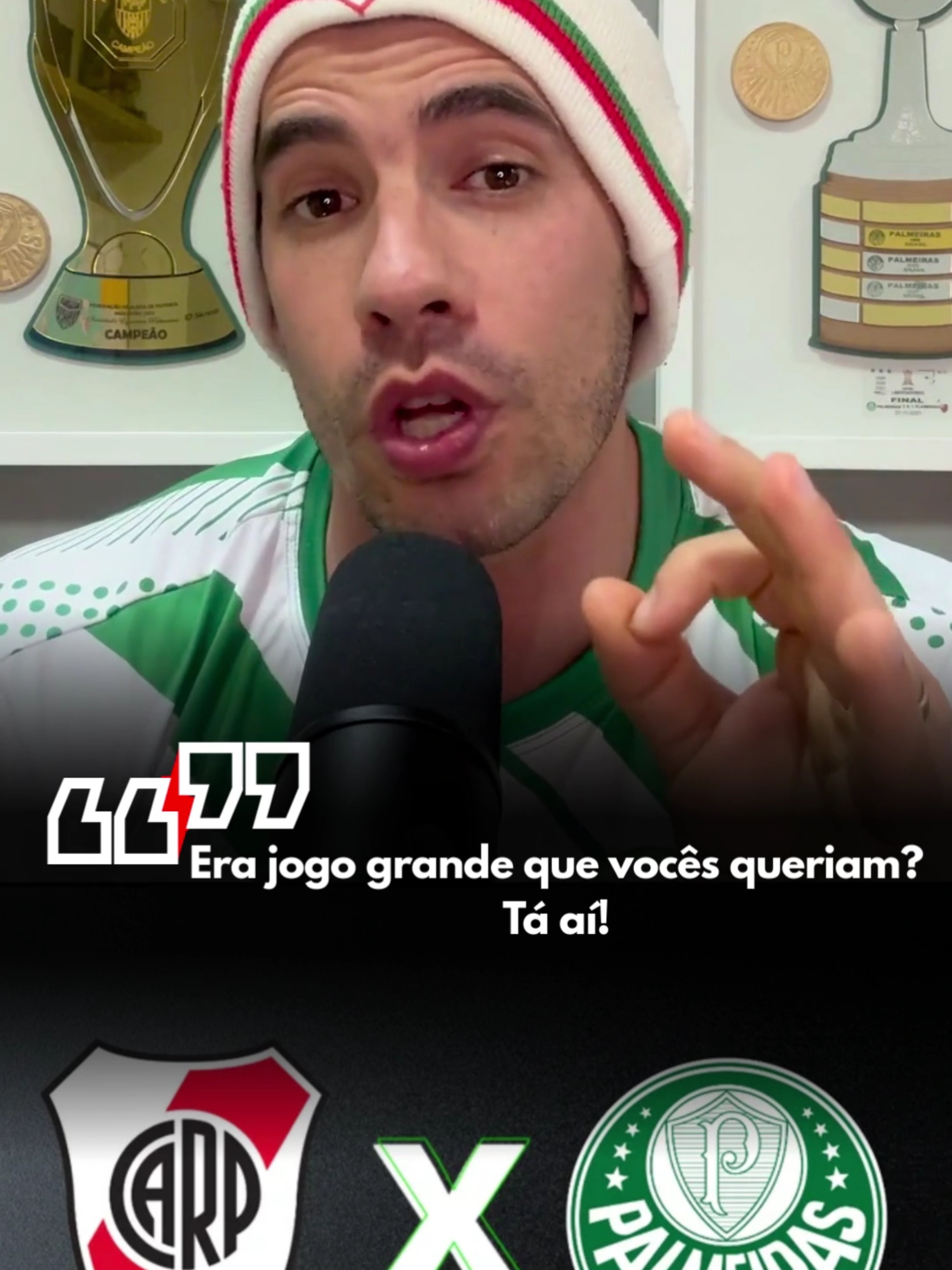 BOCCA ANALISA VITORIA DO PALMEIRAS CONTRA O RIVER PLATE #palmeiras #riverplate #futebol #tiktokesportes