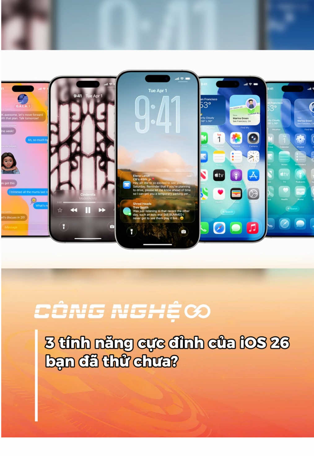 3 tính năng cực đỉnh của iOS 26 bạn đã thử chưa? #ios #ios26 #iphone #challenge 