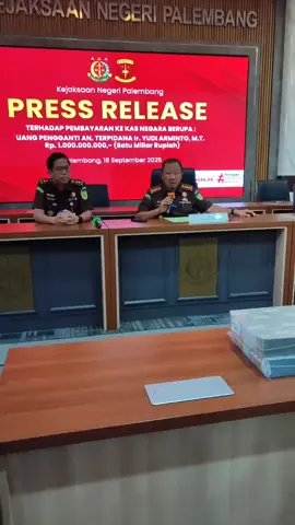 terpodana korupsi balekke duit Rp. 1 Miliar
