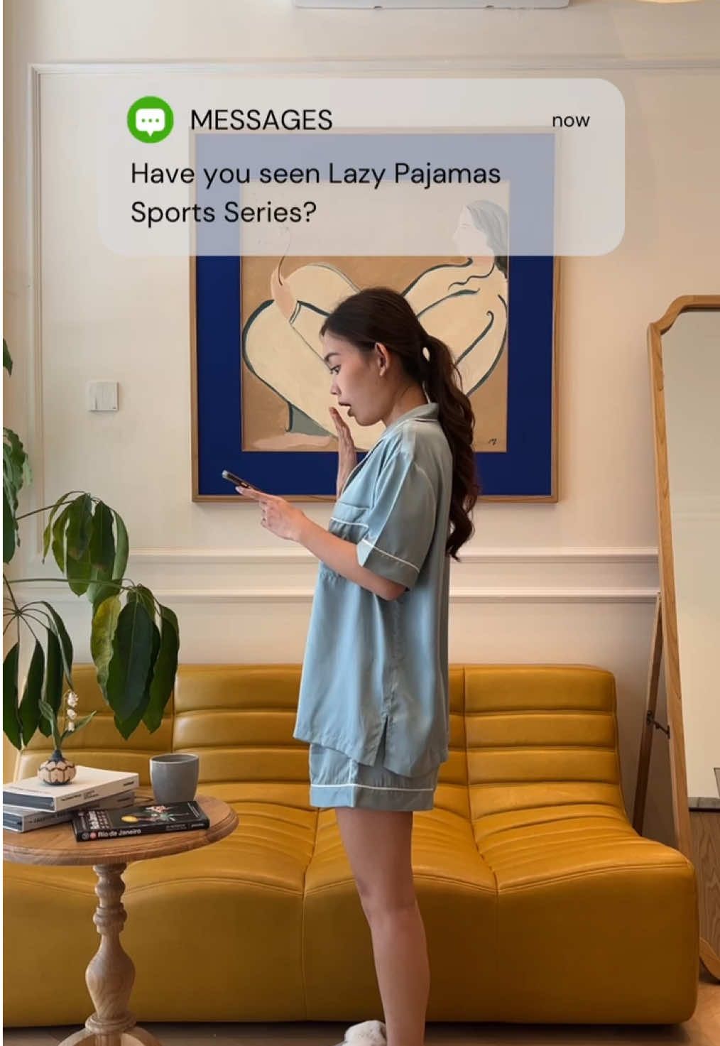 Have you checked out Lazy Pajamas’ new Sport Series yet? 👀  #lazypajamas #pajamas #pajamaset #sports #sportpajamas 