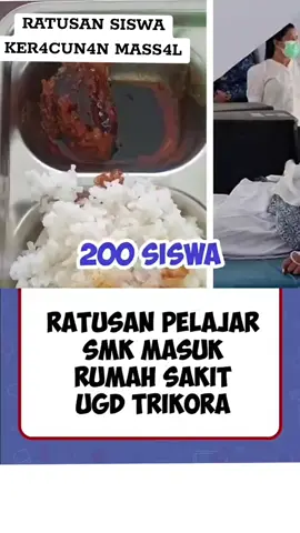 Ratusan Pelajar SD, SMP, SMA Di Kecamatan Tinangkung Kabupaten Banggai Kepulauan Sulawesi Tengah diduga Mengalami Ker4cun4n Massal Setelah Mengkonsumsi Makanan Bergizi Gratis (MBG)#fyp 