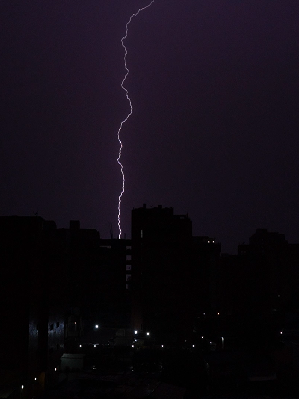 la poderosa tormenta eléctrica en #Maracaibo sep 2025