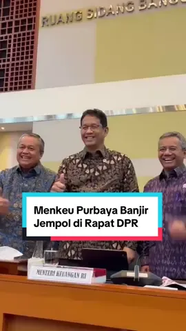 Menkeu Purbaya spam jempol di Rapat dengan anggota DPR  #purbayayudhisadewa #kementeriankeuangan #uangkita 