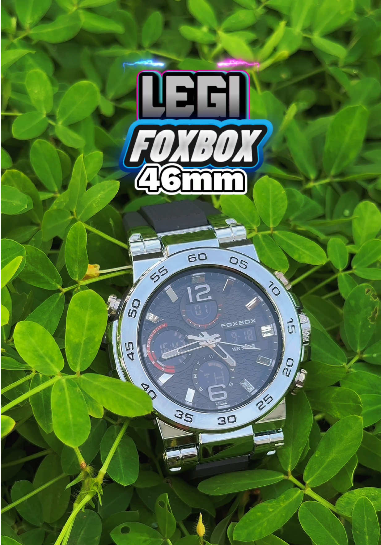 Legi - Foxbox 46mm một mẫu đồng hồ Build kim loại sáng bóng hầm hố và thời trang cho anh em #donghonam #donghodep #leg #foxbox 