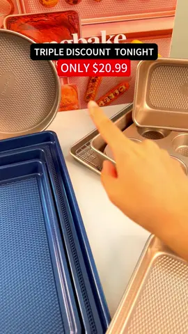 Grab yours now!!!#tiktokshopblackfriday #tiktokcybermonday #giftideas #baking #nonstickpans 