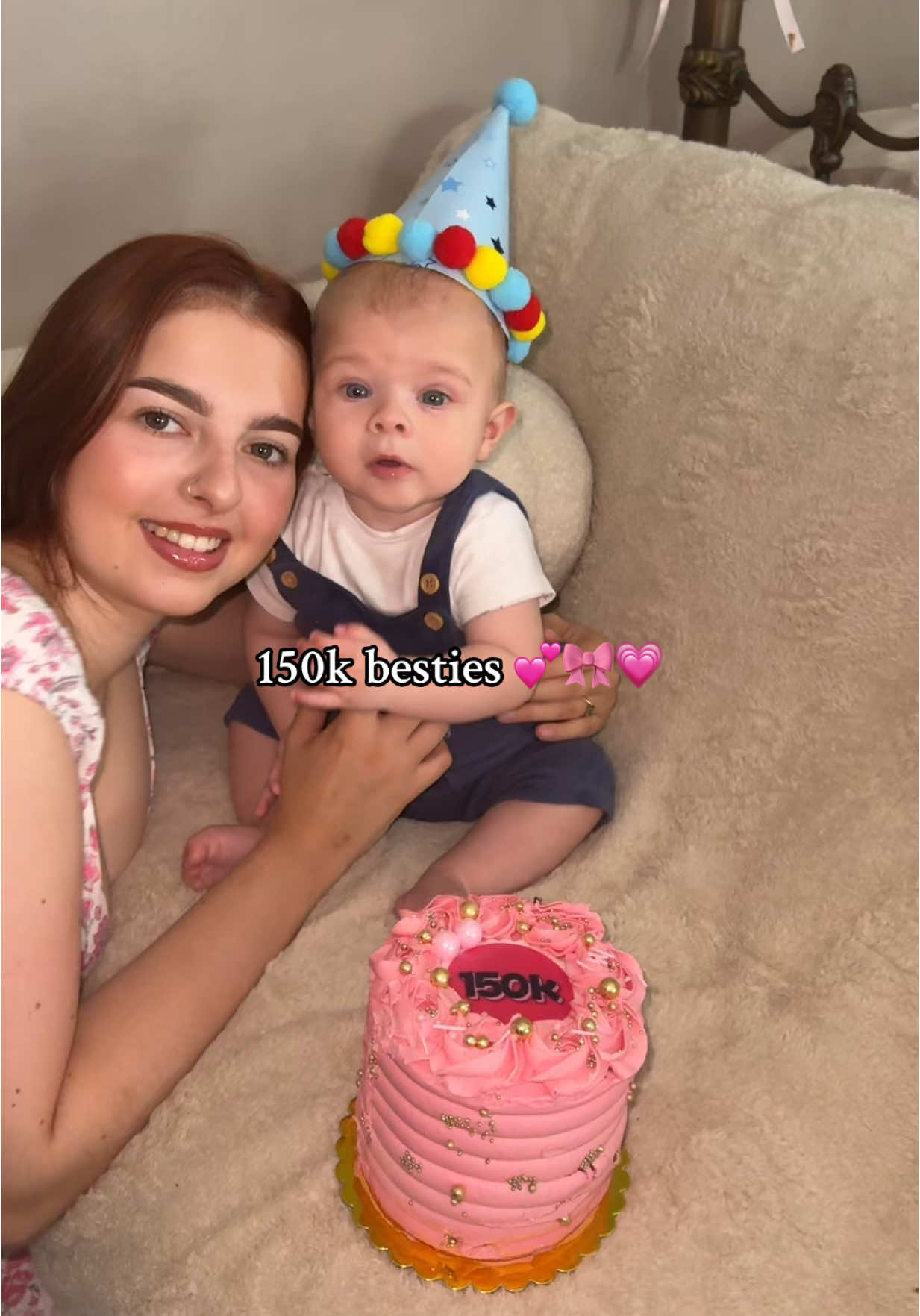 150k of you!!😭 Thankyou so much for everyone’s continuous support🤍 let me know when you found me! Was it before ivf,starting ivf, through pregnancy, or through motherhood! Either way I love you all 🤍💗🍼 #baby #ivfbaby #ivf #momtok 