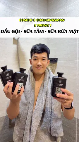 Mua 2 tặng 1 mà giá chỉ bằng 2 ly trà sữa thôi á Anh Em.#thanhtienich #daugoi3in1 #kingsman #suatam #suaruamat 