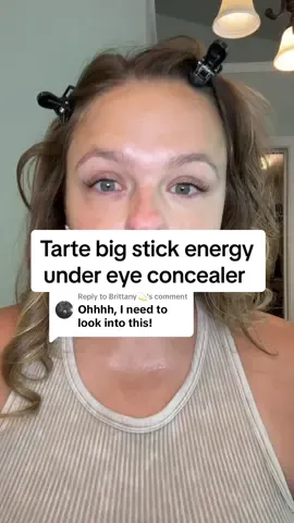 Replying to @Brittany💫 as you can tell my kids also get very excited about this under eye concealer in the background 😂! #UnderEye #UnderEyeConcealer #UnderEyebags #DarkCirclesUnderEyes #tiktokshopcreatorpicks 