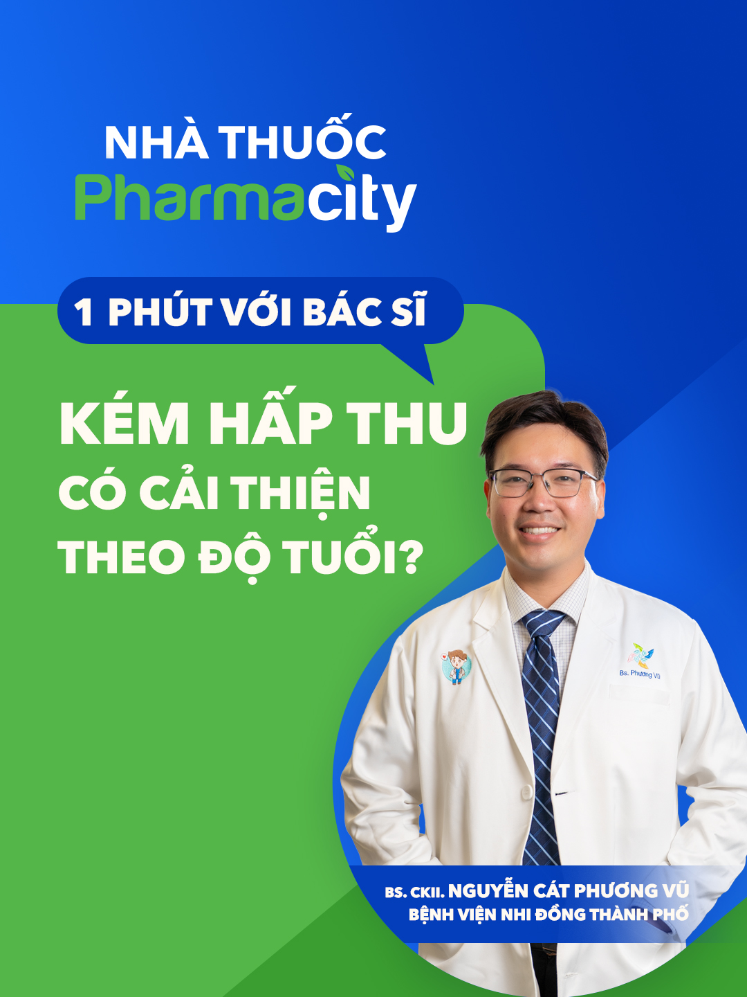 Kém hấp thu có cải thiện theo độ tuổi? #Pharmacity #suckhoe #1phutvoibacsi
