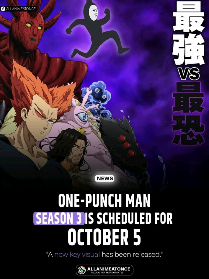 Waduh beberapa hari aja lagi nih buat OPM season 3☠️🔥preset @Zenk Template  #fyp #opm #opmseason3 #garou #saitama 