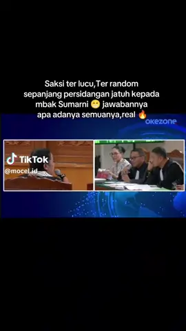 saksi yang paling lucu 🤣, black mamba dan tertekan ga tuh.. wajarlah IRT yang ga tau apa² .. #nikitamirzani #fyp #trending #sidangnikitamirzani #viral 
