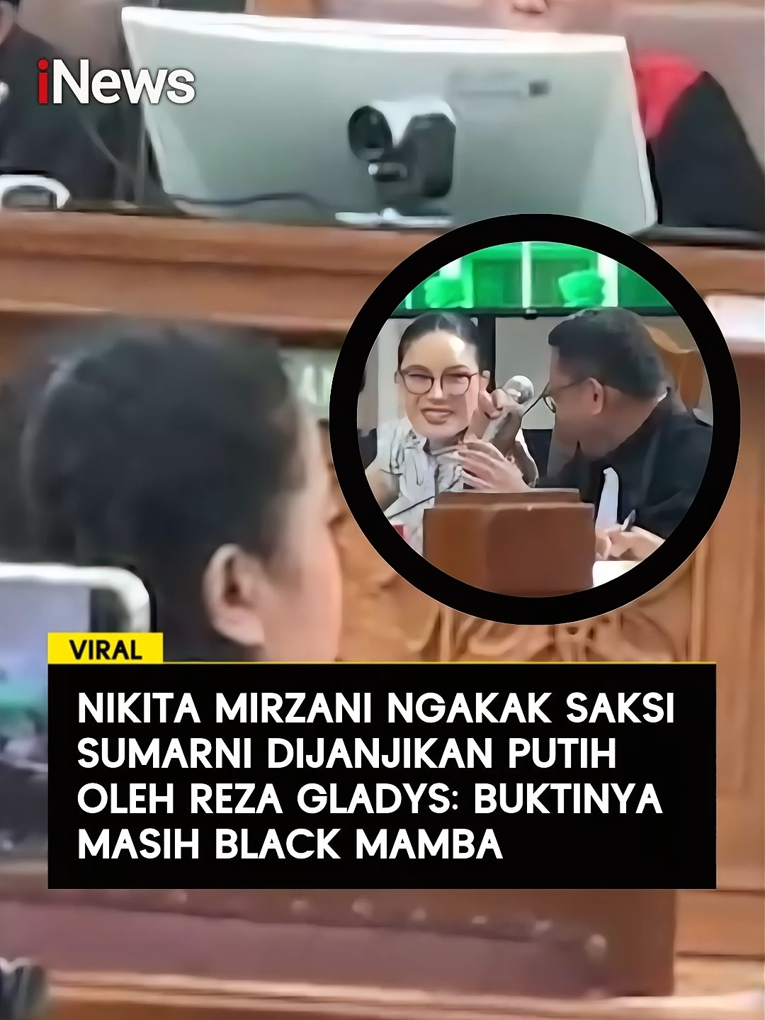 Nikita Mirzani tak sanggup menahan tawa ketika mendengar saksi a de charge (yang meringankan) bernama Sumarni dalam sidang kasus dugaan pemerasan dan pengancaman serta tindak pidana pencucian uang (TPPU) di Pengadilan Negeri Jakarta Selatan, pada Kamis (18/9/2025).  Dia mengaku punya keluhan serupa dengan saksi-saksi sebelumnya setelah membeli sejumlah produk skincare milik Reza Gladys.  