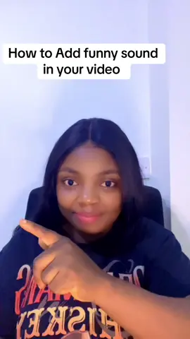 How to Add funny sound to your video #CapCut #funnysound #tiktokgrowth #madamaj #fyp
