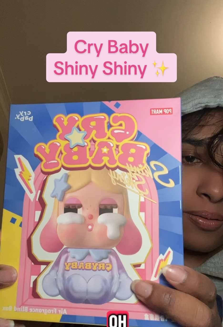 Cry Baby Shiny Shiny Air Fragrance #popmart #crybaby #fyp #unboxing #popmartunboxing 