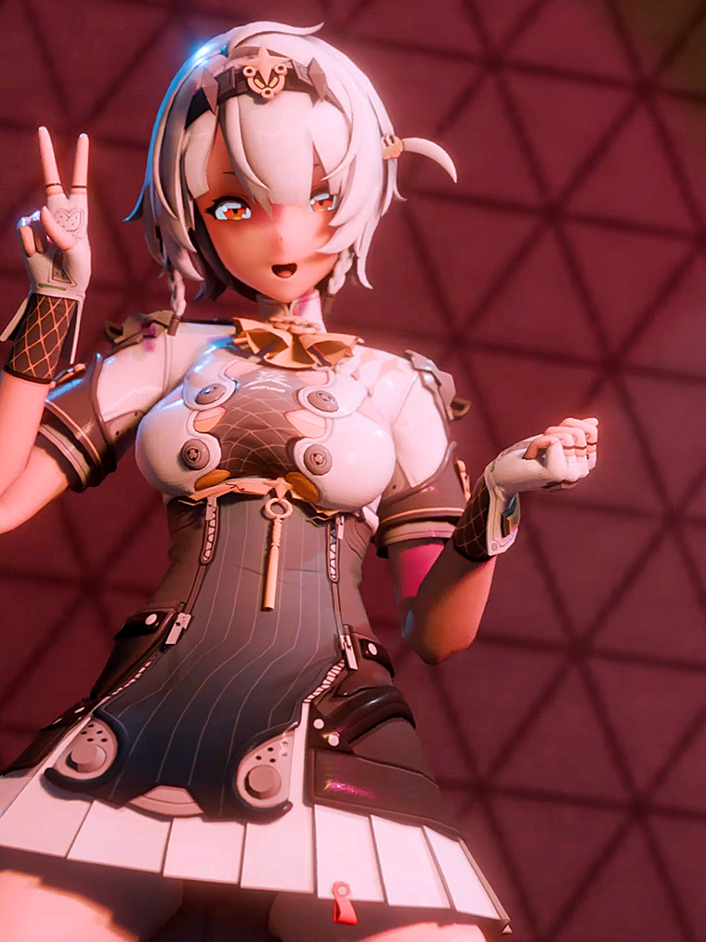 Anby（アンビー）- Rust veins｜MMD【ゼンレスゾーンゼロ Zenless Zone Zero】  Thanks to the following resource creators for their support:  以下のリソース制作者の皆様のご支援に感謝いたします：  ◆Model: miHoYo/观海子  ◆Motion: TottyMMD  ◆Camera: TottyMMD  ◆Stage: あやぎ大福  ◆Rendering: MiaoBox  #MMD #viral #fyp #zenlesszonezero #Anby 