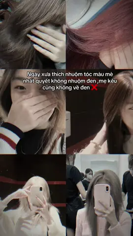 mẹ kêu không làm , ảnh nói thích là xách thân đi nhuộm đen liền :))) #xuhuongtiktokk #hauphuonglucquan2 #xuhuong #yeubodoi #xh 