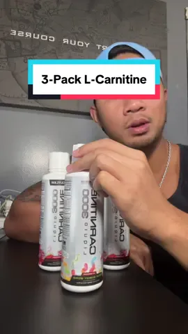 Increased energy and endurance for a more affordable price‼️ Get a three-pack of L-Carnitine with three different flavors #weightloss #fatloss #bodybuilding 