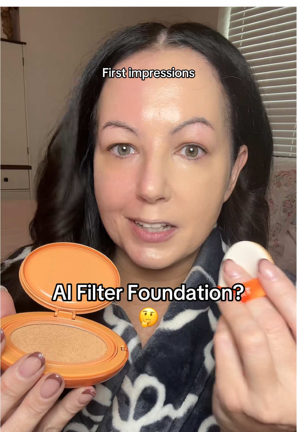 @TIRTIR Inc. 👏🏻 AI Filter Cushion Foundation #tirtir #tirtircushion #cushionfoundation #foundation #firstimpressionsmakeup 
