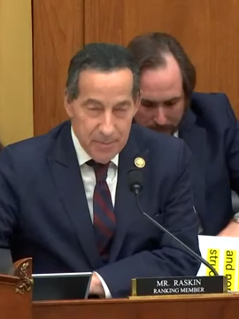 All Hell Breaks Loose as Raskin Brutally Clashes With FBI Director Patel Over Epstein Files.