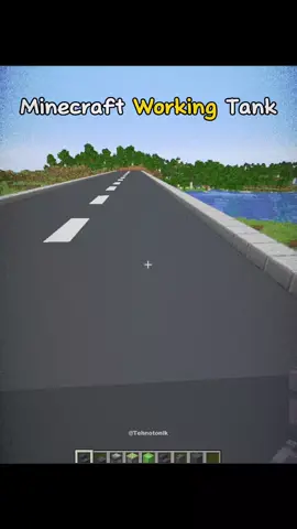 Minecraft Working tank moment #Minecraft 