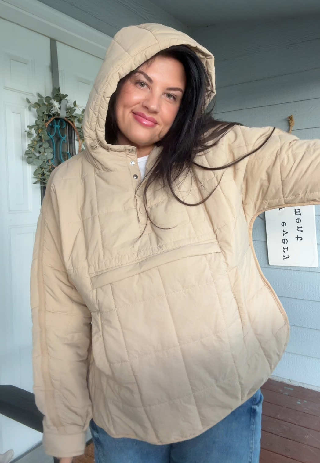 #cutejacket #quiltedjacket #pullover 