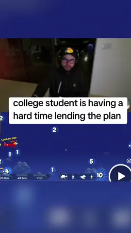 college student is having a hard time lending the plan 