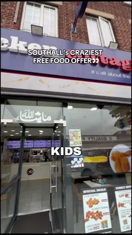 FREE FOOD? Comment FREE BUSSMAN on this video and show it to our staff if you’re eligible you could get FREE BUSSMAN CHICKEN COTTAGE SOUTHALL 😍😍  #friedchicken #southall #chickencottage #chickenshop #westlondon 