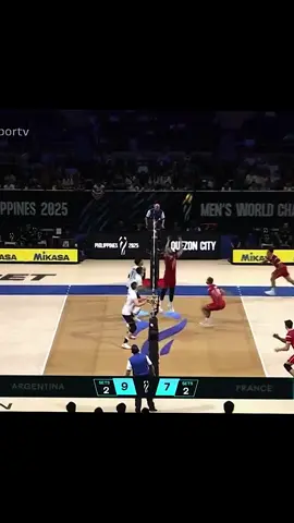 CAMPEONATO MUNDIAL | França é eliminada pelas mãos do mago 🧙‍♂️🇦🇷  #volei #esporte #fyp #volleyball 