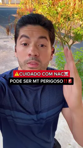 Perigos do nac: Obs eu não fico sem! #nac #suplemento #dieta #saude 