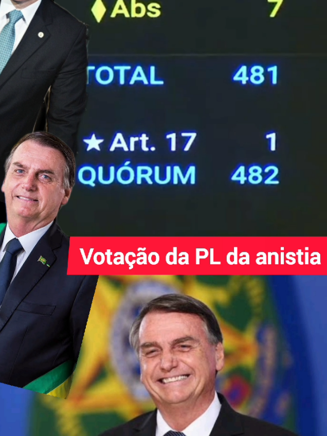 Respondendo a @jo_ferreira.52 Foi votado #lula #anistia #nicolasferreira #bolsonaro #fyp 