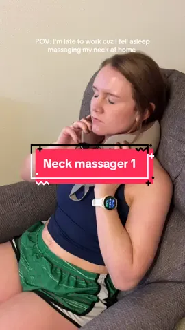 In all seriousness, this red light, heated neck massager has been SO nice to have!! #cincom  #neckmassagerpillow #cincom #getreadyforfashionweek  @CINCOM @CINCOM 