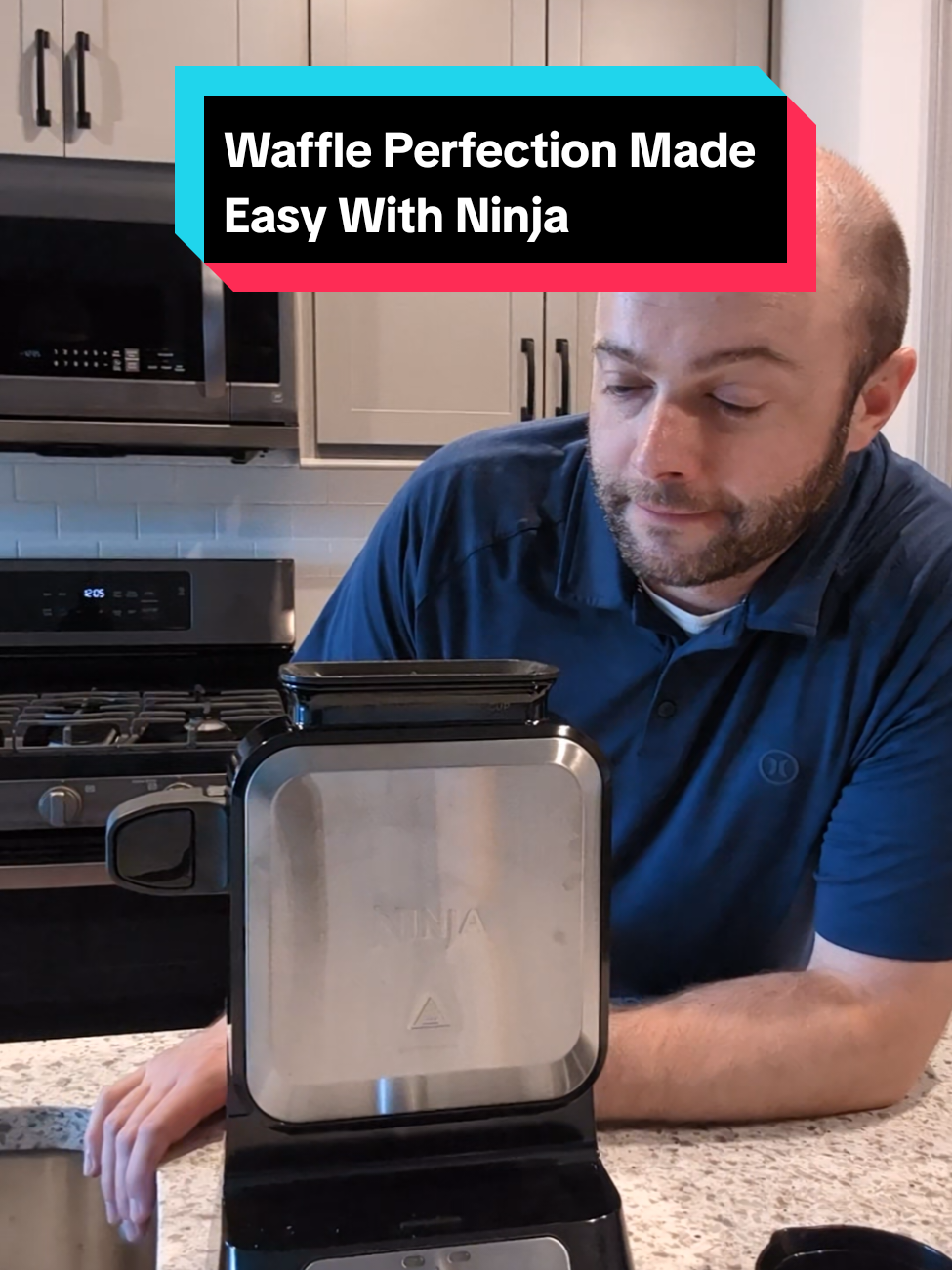 Waffle perfection made easy 🧇 The Ninja Belgian Waffle Maker delivers golden, crispy waffles on the outside and fluffy goodness inside — breakfast just leveled up. #WaffleMaker #NinjaKitchen #BreakfastGoals #BrunchTime #KitchenGadgets 