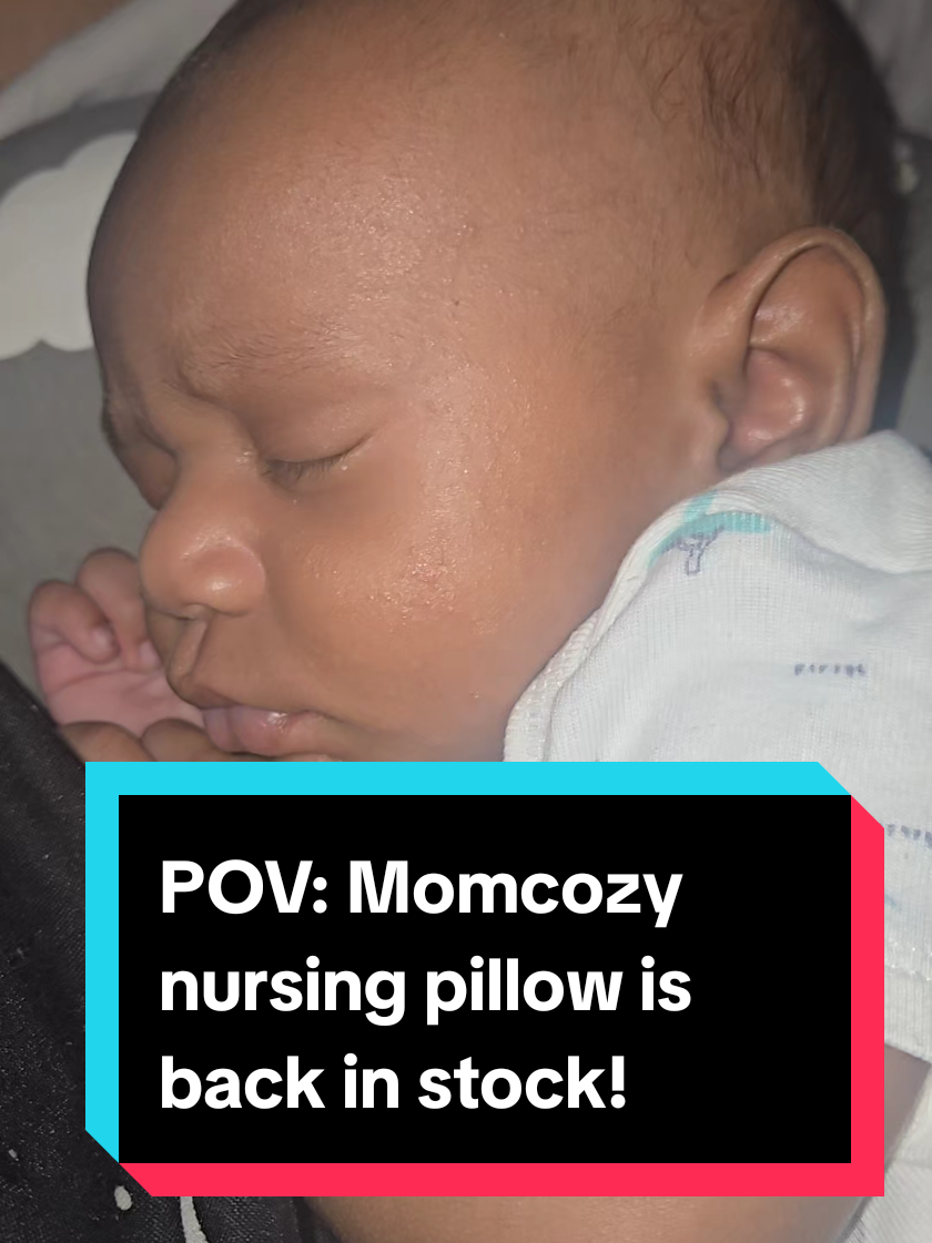 @Momcozy Official #momcozy #tiktokshopfinds  #newborn #fyp #pov I have used this pillow EVERY SINGLE DAY since I purchased it and it makes nursing SO much easier on my back! Definitely a mommy must have! 