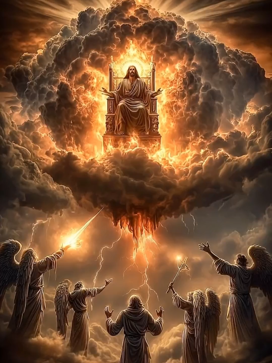Os Quatro Anjos do Juízo Final #Bíblia #Jesus #Fé #biblia #anjos