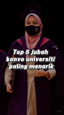 Top 5 jubah konvo universiti paling menarik 🤩 setuju tak 🫣 #konvokesyen #konvo #uitmshahalam #convocation #graduate 