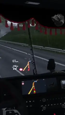 Euro Truck Simulator 2 - La entrada #arriesgada a la zona de descanso en las Rutas #ETS2 | #setsurax en #Twitch