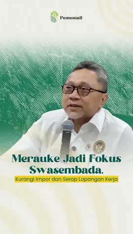 Merauke menjadi fokus swasembada, kurangi impor dan serap lapangan kerja. #merauke #zulhas  #menkopangan  #swasembada  #lapangankerja 