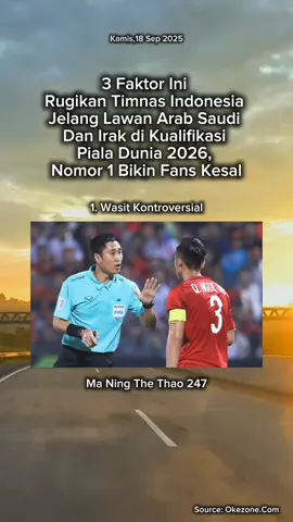 ADA 3 faktor yang merugikan Timnas Indonesia jelang lawan Arab Saudi dan Irak di Kualifikasi Piala Dunia 2026. Ketiga faktor ini bisa menjadi ancaman bagi Garuda karena berpotensi menghambat upaya pasukan Patrick Kluivert untuk merebut tiket ke Piala Dunia 2026. Berikut 3 Faktor Ini Rugikan Timnas Indonesia Jelang Lawan Arab Saudi dan Irak di Kualifikasi Piala Dunia 2026: 1. Wasit Kontroversial PSSI telah ajukan protes ke FIFA dan AFC buntut wasit Kuwait, Ahmed Al Ahli ditunjuk pimpin laga melawan Arab Saudi di babak 4 Kualifikasi Piala Dunia 2026. PSSI berharap wasit yang memimpin laga krusial itu berasal dari negara netral. Lalu wasit untuk laga vs Irak berasal dari China, yakni Ma Ning. Wasit tersebut juga kontroversial, terutama saat memimpin final Piala Asia 2023 yang mempertemukan tuan rumah Qatar vs Yordania. 2. Main di Arab Saudi Sejak awal, penunjukkan Arab Saudi dan Qatar sebagai tuan rumah babak keempat Kualifikasi Piala Dunia 2026 Zona Asia sudah menjadi masalah. Banyak yang berharap seharusnya babak keempat itu dilangsungkan di lokasi netral, yakni bukan enam negera peserta. 3. Waktu Istirahat Pendek Timnas Indonesia tak mendapatkan keuntungan karena harus bermain lebih dulu melawan Irak dan Arab Saudi pada babak keempat nanti. Itu karena ranking FIFA Timnas Indonesia paling rendah di Grup B, sedangkan Arab Saudi yang paling tinggi berhak mendapatkan waktu istirahat lebih lama dari laga melawan Timnas Indonesia dan Irak. #footballtiktok #timnasindonesia #timnasindonesiavsarabsaudi #rimnasindonesiavsirak #kualifikasipialadunia2026 