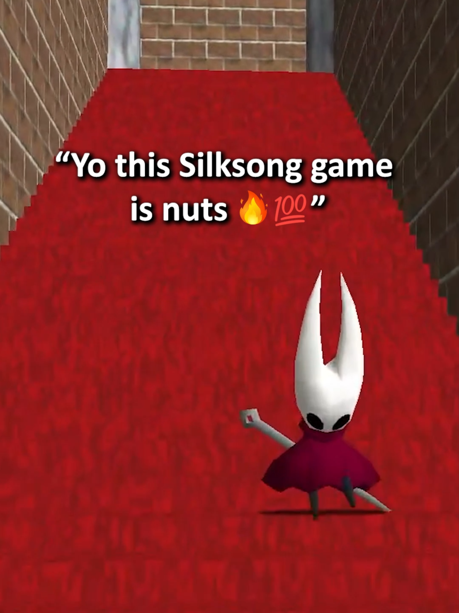 The New HollowKnight Silksong game is sick #silksong #hollowknight #mario #speedrun #supermario64 #mario64