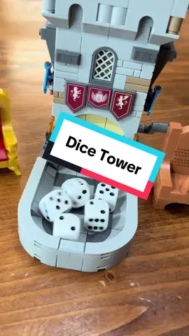 🎲🔥 Forget boring dice rolls—this 481-piece Buildiful Dice Tower is a straight-up castle fortress for your dice! 🏰 Ultra-sturdy, insanely detailed, and a total conversation piece once you’ve built it. With a working door and badass design, your dice will roll out in style. 👑⚔️ #Buildiful #DiceTower #BoardGameLife #CastleVibes #GameNightUpgrade @Jerrica Conrad 