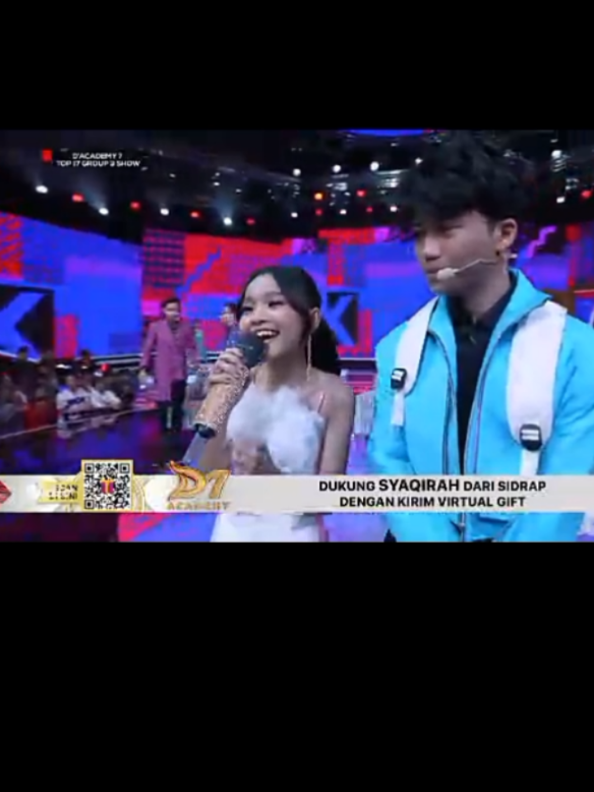 penampilan syakira Sidrap malam ini bikin gemezzz #da7 #dacademy7 #syakirada7 